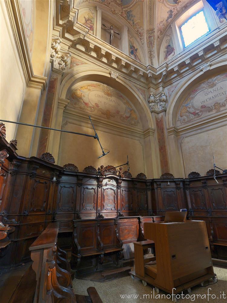 Vimercate (Monza e Brianza, Italy) - Choir of the Sanctuary of the Blessed Virgin of the Rosary